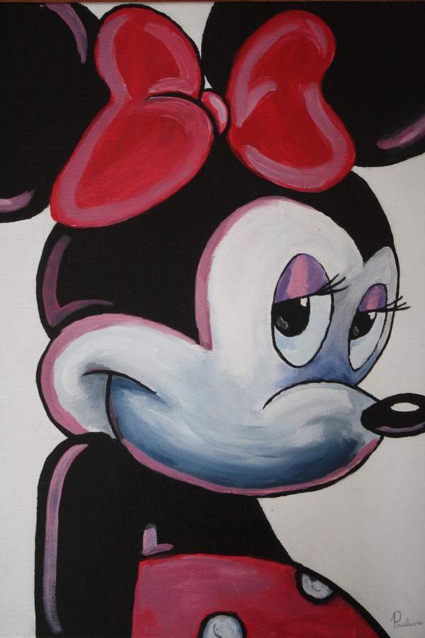 Minnie Painting by Pauline Airey - Pixels