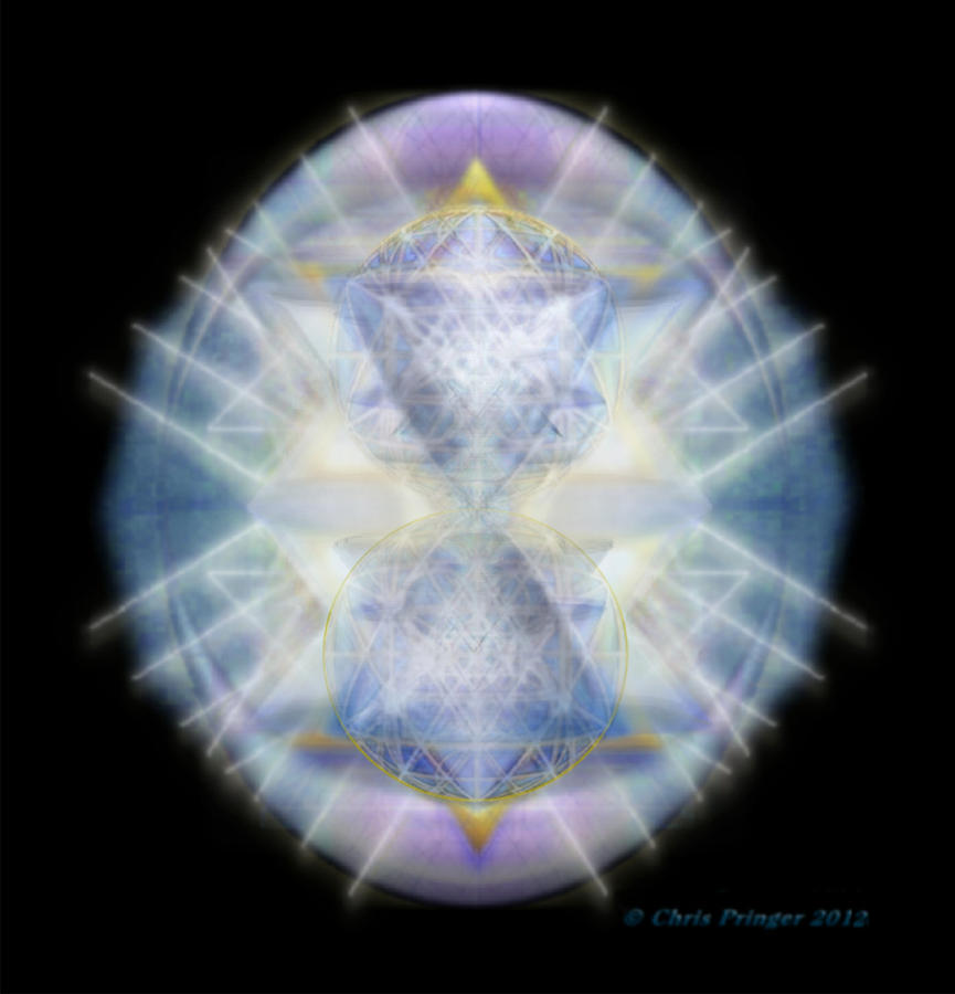 Mirror Digital Art - Mirror Emergence II Blue N Teal by Christopher Pringer Mirror Digital Art - Mirror Emergence II Blue N Teal by Christopher Pringer