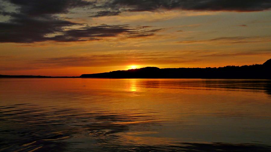 Mirrored Sunset Photograph by Robert McCarthy