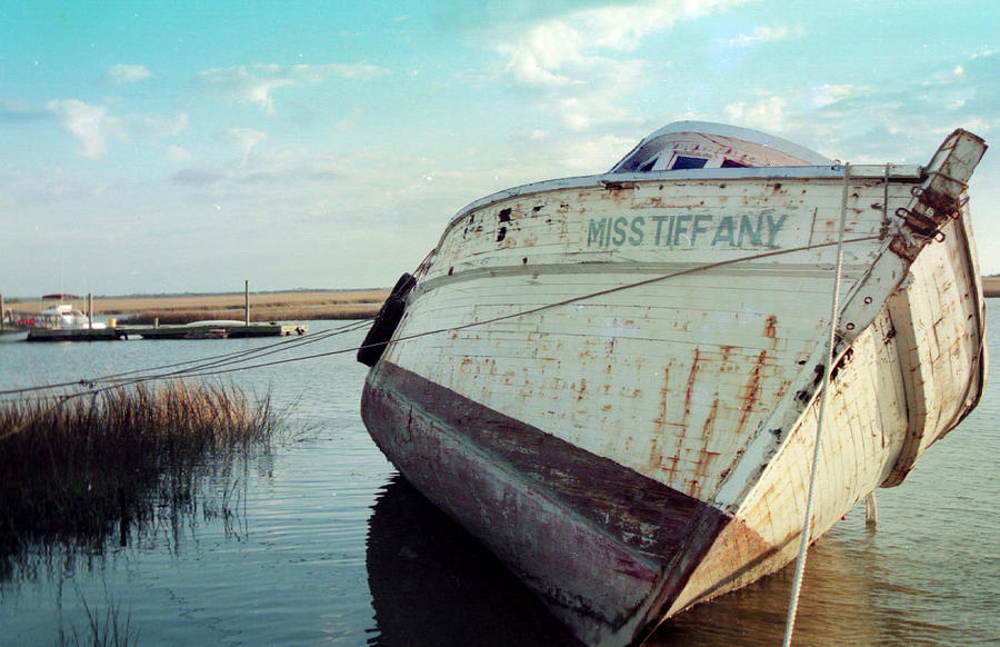 Shrimp Boats Photograph - Miss Tiffany by Patricia Greer