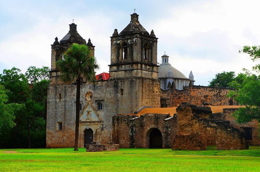 Mission Concepcion Photograph by Eddie Wolf - Pixels