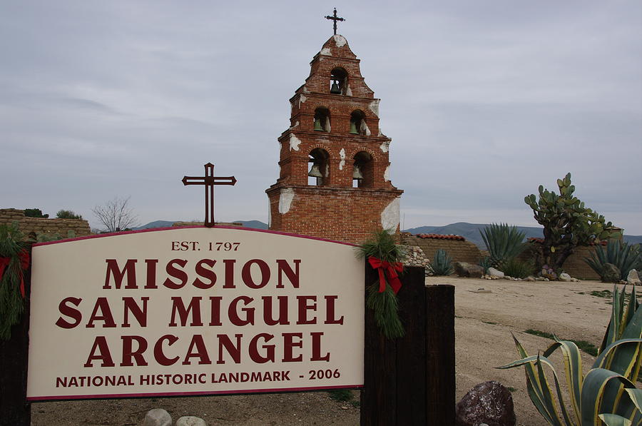 Mission San Miguel Photograph by Jeff Lowe