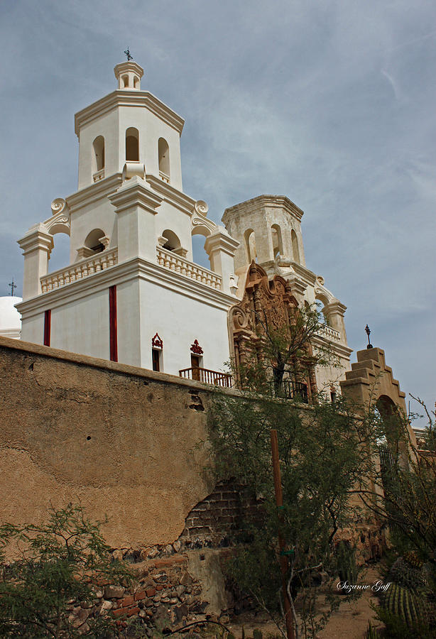 Mission San Xavier del Bac II Photograph by Suzanne Gaff - Fine Art America