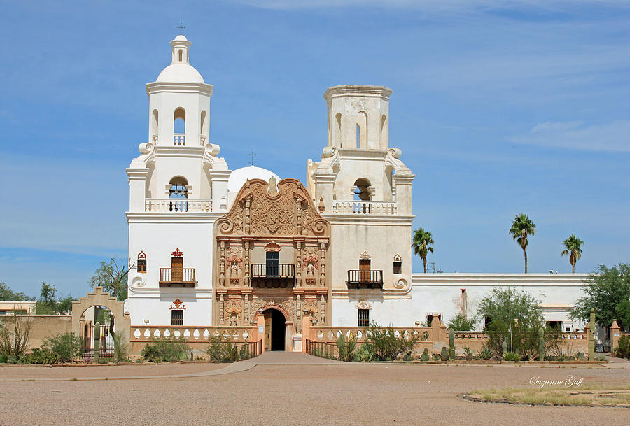 Mission San Xavier Del Bac Photograph By Suzanne Gaff   Mission San Xavier Del Bac Suzanne Gaff 