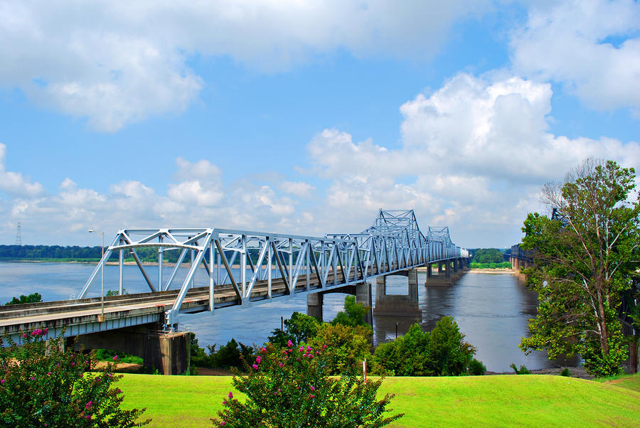 Mississippi Bridge Photograph by Malania Hammer - Fine Art America