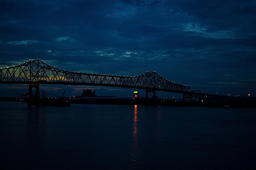 Mississippi River Bridge Photograph by Aaron McDonald - Fine Art America