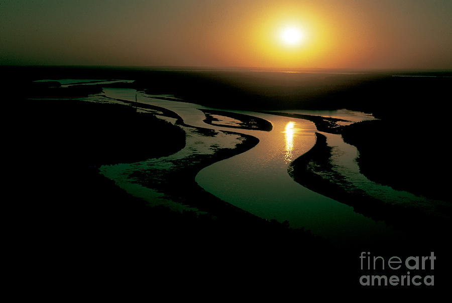 Mississippi River: Sunrise Photograph by Granger