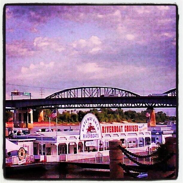 St. Louis Photograph - Mississippi Riverboat by Anna Beasley