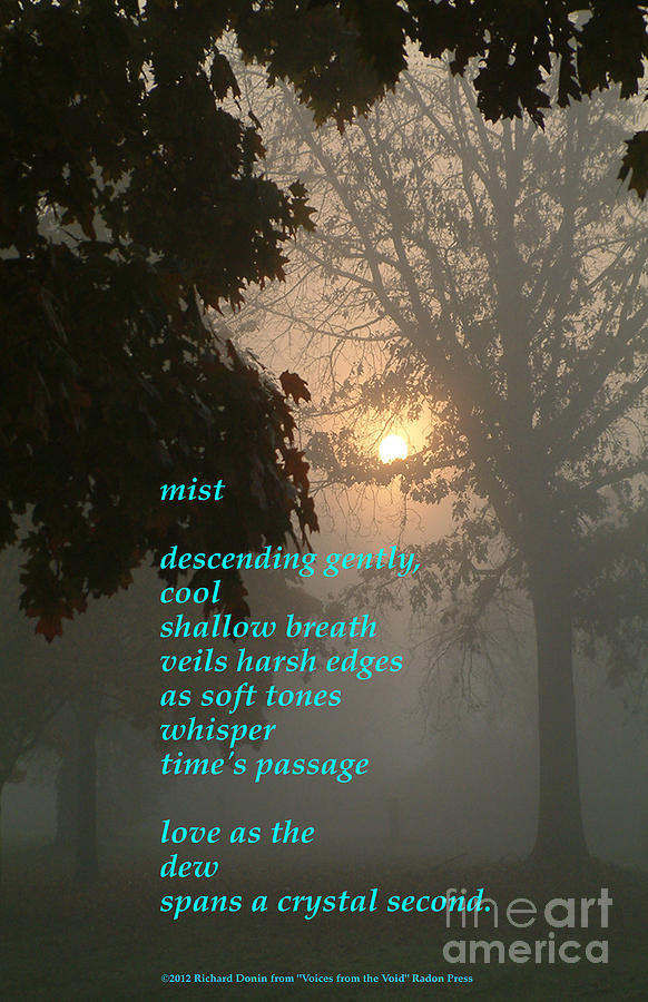 Mist Photograph - Mist 2 by Richard Donin