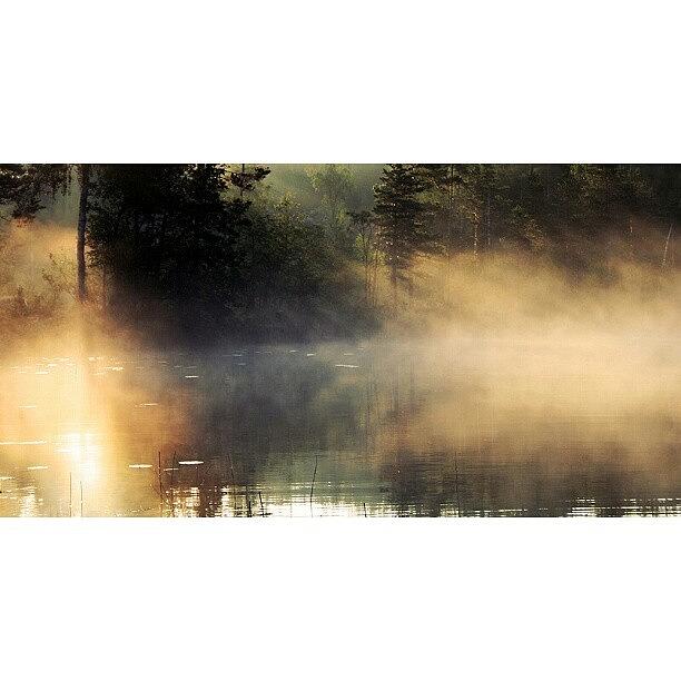 Nature Photograph - Misty || Lurpis @ Kik #iphonesia by Robin Hedberg