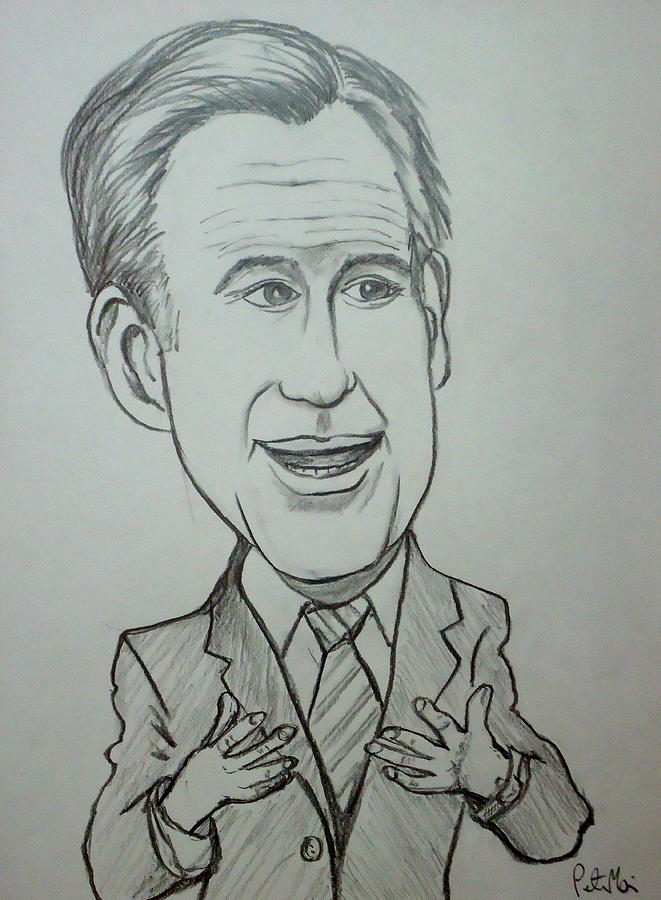 Mitt Romney Drawing - Mitt by Pete Maier
