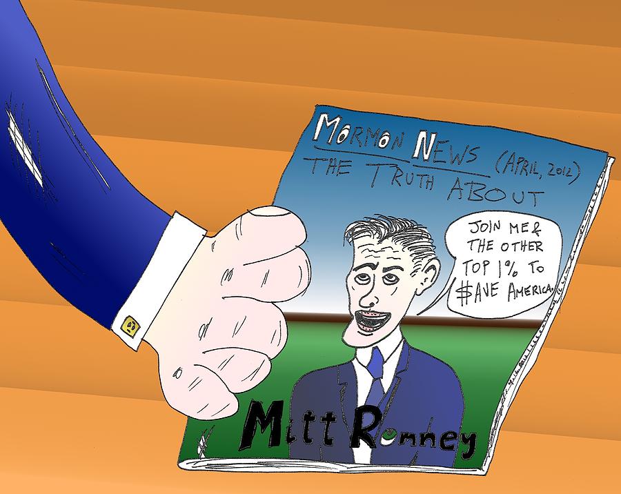 mitt romney cartoon