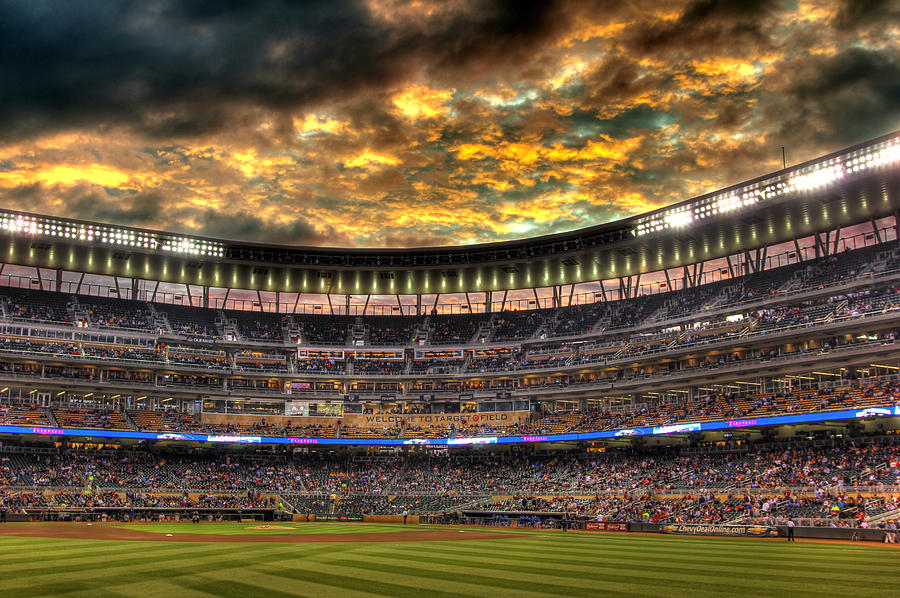 Mn Twins Storm Photograph By Michael Klement - Fine Art America