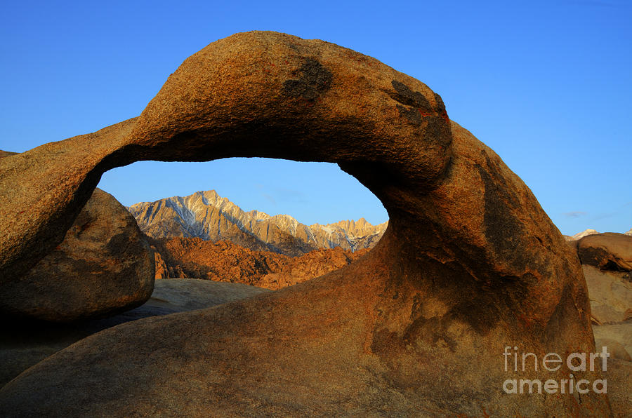 Mobius Arch California Photograph by Bob Christopher