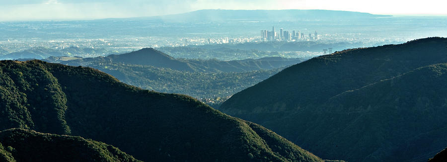 LA From Twenty Miles Away Photograph by Gilbert Artiaga