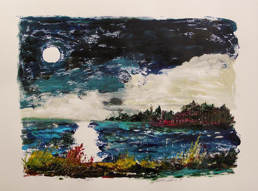 Mockingbird Lake Painting by John Williams