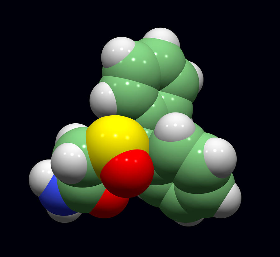 Modafinil Narcolepsy Drug Molecule Photograph By Dr Tim Evans Pixels