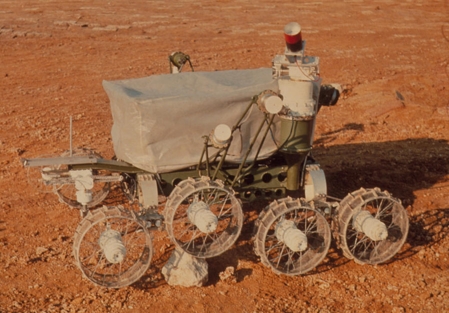 Model Of Lunokhod 1 ,remote Control Lunar Rover Photograph by Ria Novosti