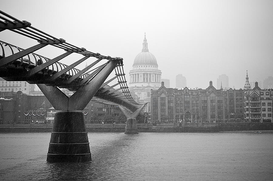London Photograph - Modern and Traditional London by Lenny Carter