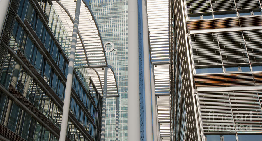 Munich Movie Photograph - Modern Building abstract by Andrew  Michael
