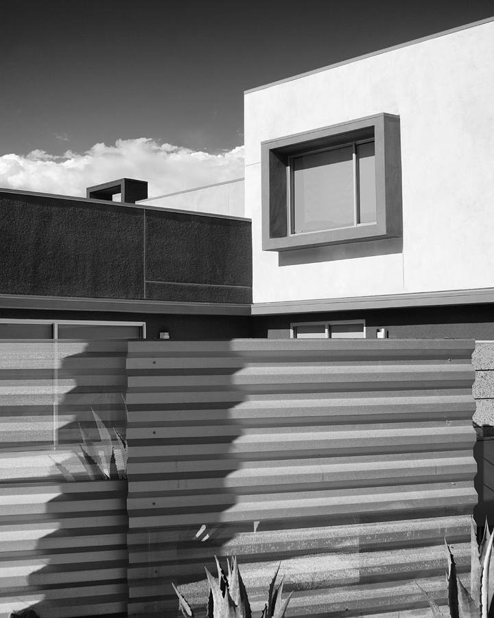 MODERN MORRISON BW Palm Springs Photograph by William Dey
