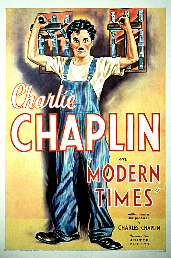 Modern Times, Charlie Chaplin, 1936 Photograph by Everett - Pixels