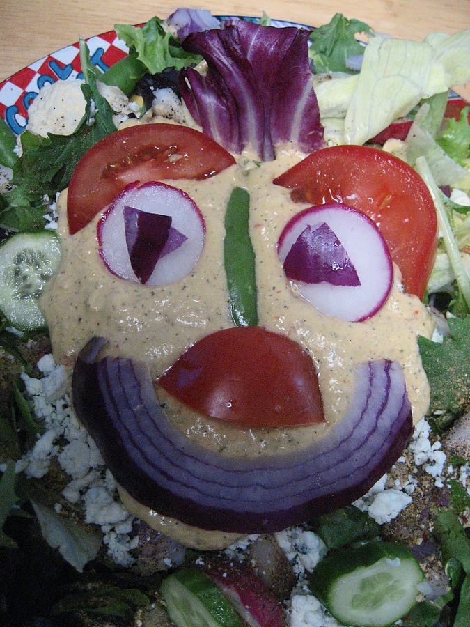 Mohawk Salad Face Photograph by Kym Backland