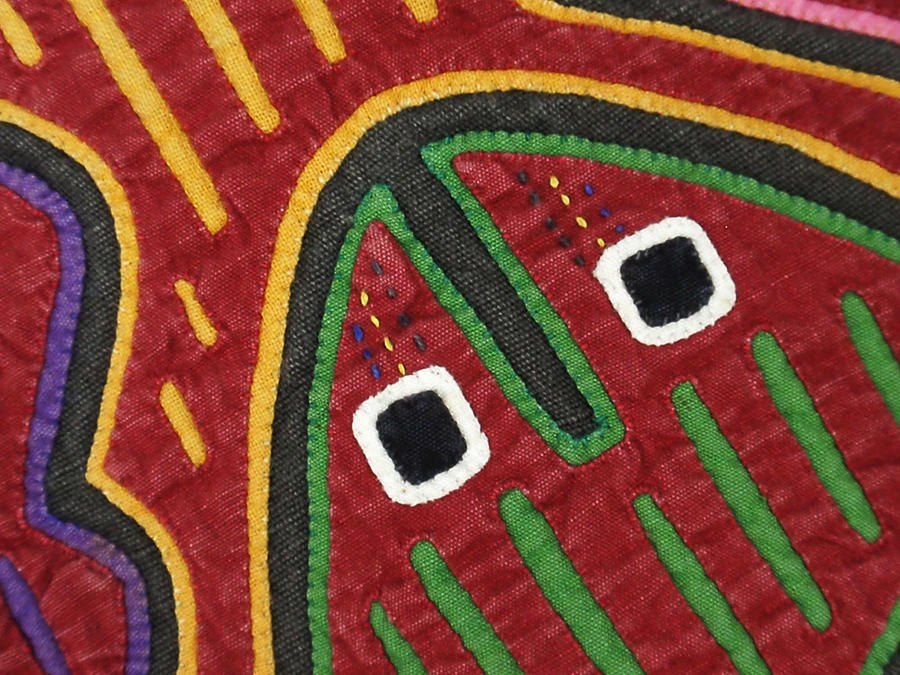 Mola Textile Made in Panama Photograph by Kathy Clark