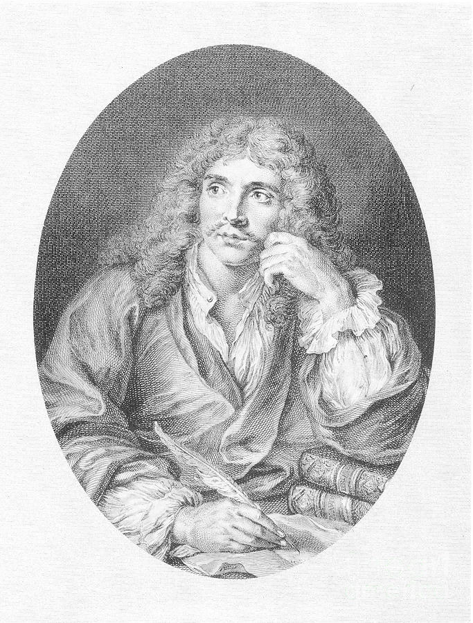 Moliere (1622-1673) Photograph by Granger