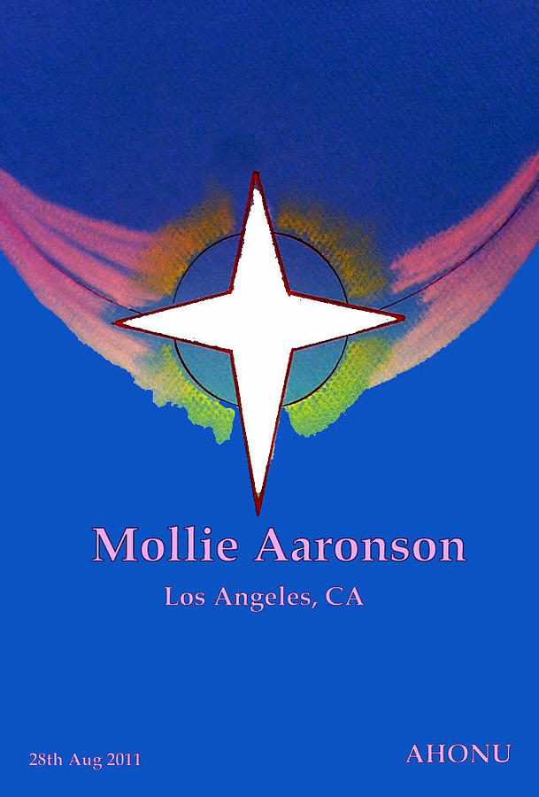 Mollie Aaronson Painting by AHONU Aingeal Rose