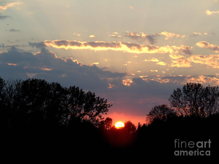 Sunset Photograph - Moment in Shine by Scott Bennett