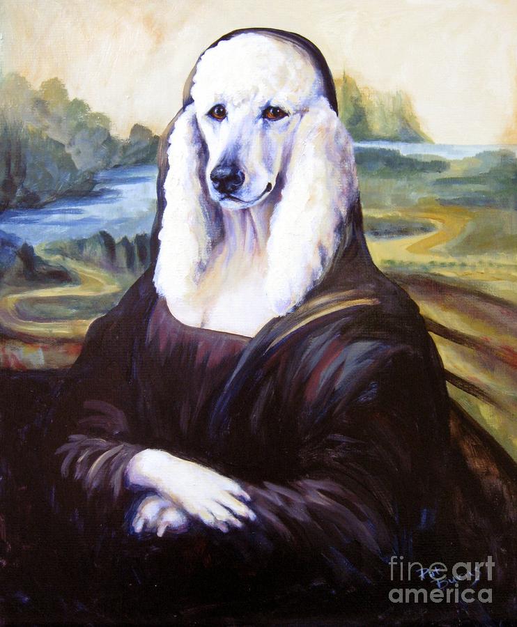 Mona Leasha Painting by Pat Burns