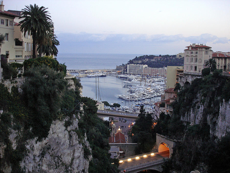 Monaco Port Photograph by Robert Meyers-Lussier