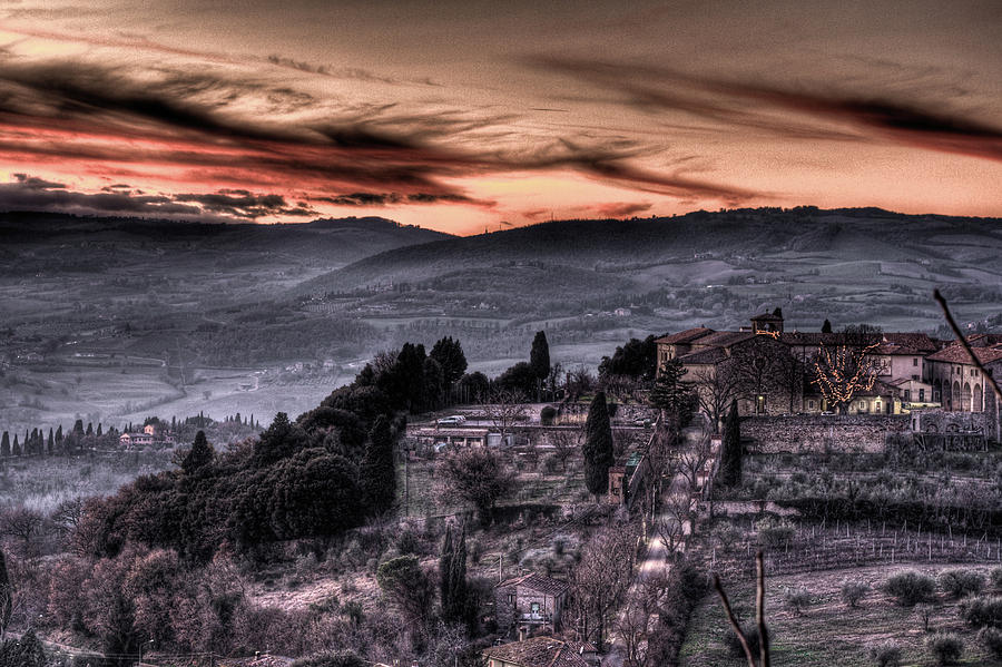 Monastery HDR Photograph by Andrea Barbieri