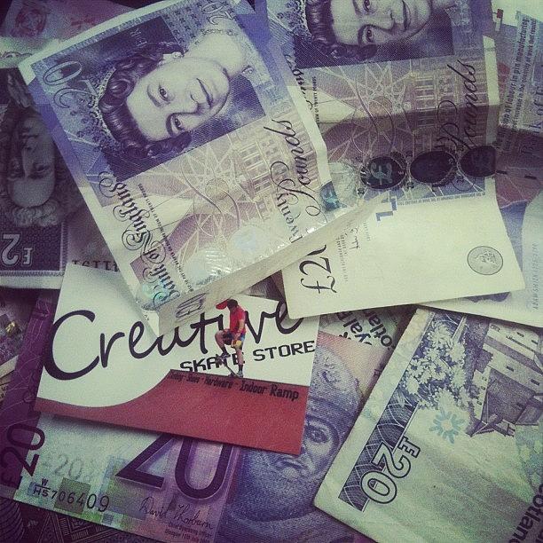 Money Photograph - #monday Blues #money Talks :) by Creative Skate Store
