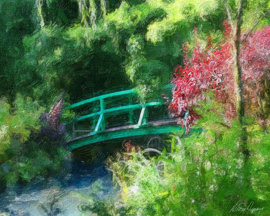Monets Garden Photograph by Diana Haronis