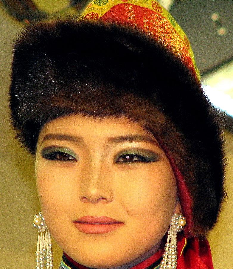 Mongolian Model Photograph by Diane Height