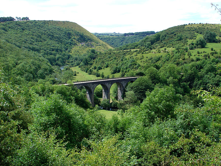 Monsal Dale and The Viaduct Photograph by Rod Johnson