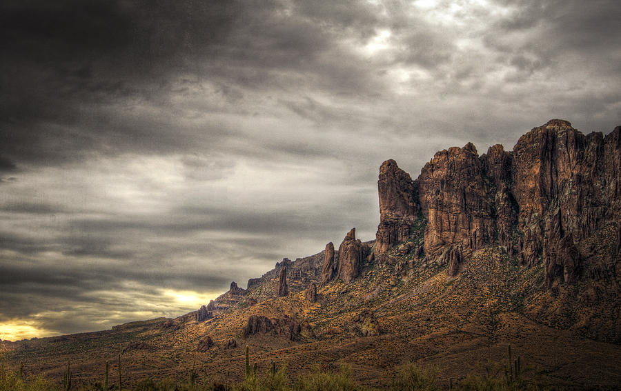 Monsoon in the Superstitions Photograph by Saija Lehtonen - Pixels