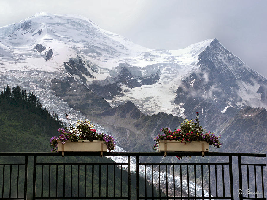Mont Blanc Photograph by Joe Bonita