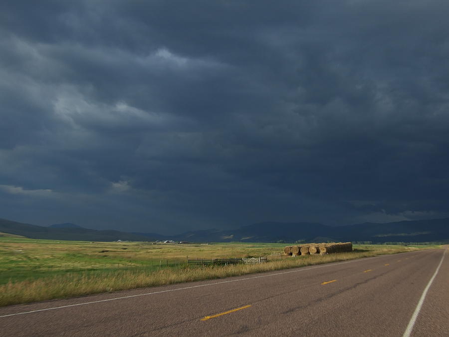 Montana clouds Photograph by Marie-Claire Dole
