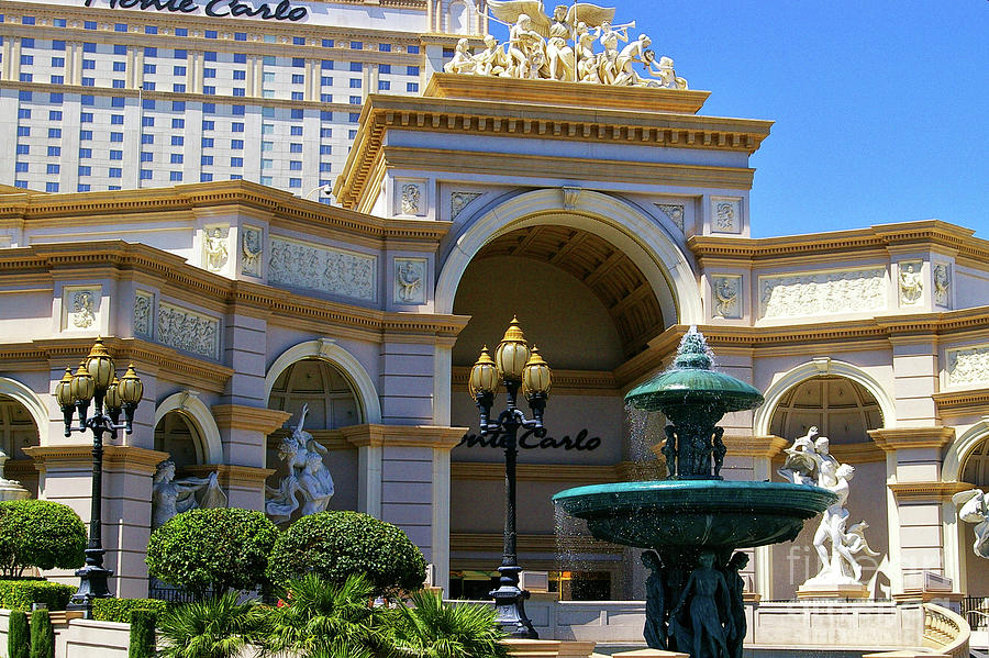 Summer Photograph - Monte Carlo Casino Resort by Mariola Bitner