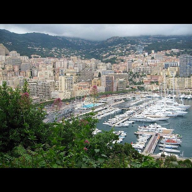 Boat Photograph - Monte Carlo #montecarlo #monaco #sea by Leon McMahon