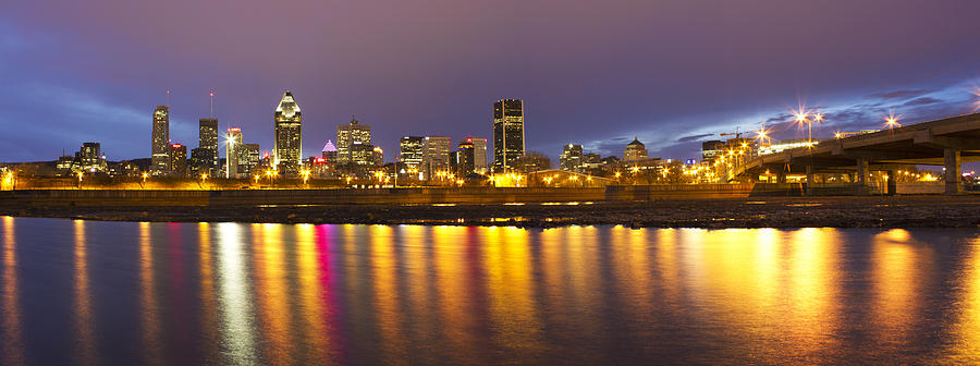 Montreal Panorama Photograph by Mircea Costina Photography