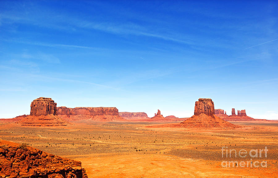 Monument Valley Landscape Photograph by Jane Rix