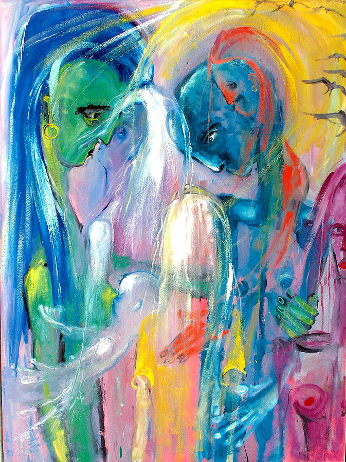 2007 Painting - Mood Dream by Kenneth Agnello