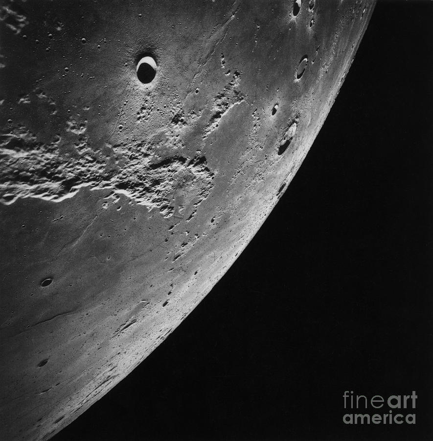 Moon, Apollo 16 Mission Photograph by Science Source