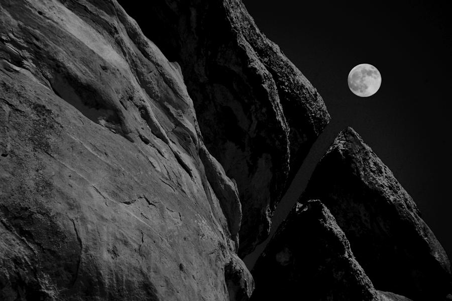 Moon Birth.. Photograph by Al Swasey