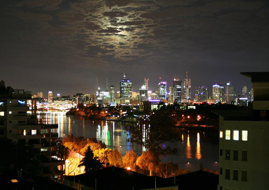 Moon Light Lace of Brisbane Photograph by Kelly Nicodemus-Miller