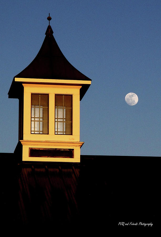 Moon Off Cupola Photograph by PJQandFriends Photography